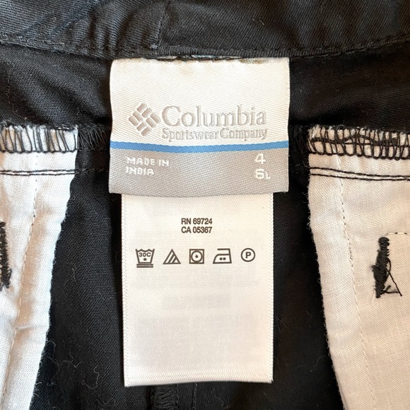 *Summer Clearout* Columbia Black Cotton Shorts - Picture 6 of 8